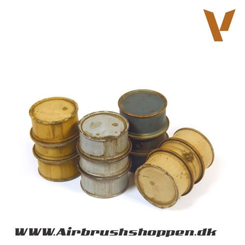 German Fuel Drums (no. 1) Vallejo SC201 